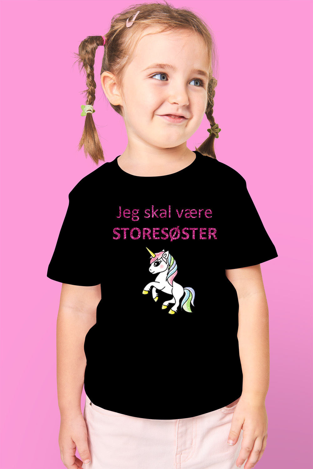 Jeg skal være storesøster T-shirt - Billede 5