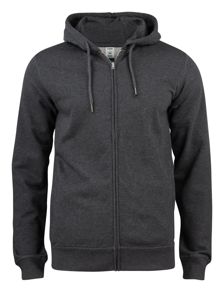 Clique Premium OC Hoody Full Zip - Billede 4