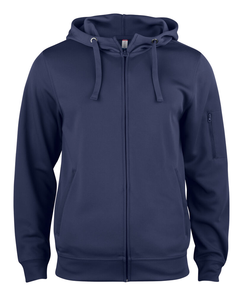 Clique Basic Active Hoody Full Zip - Billede 4