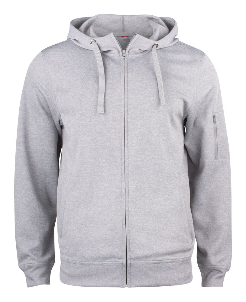 Clique Basic Active Hoody Full Zip - Billede 5