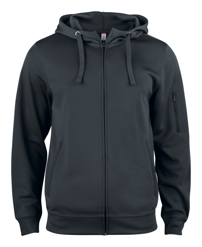 Clique Basic Active Hoody Full Zip - Billede 6