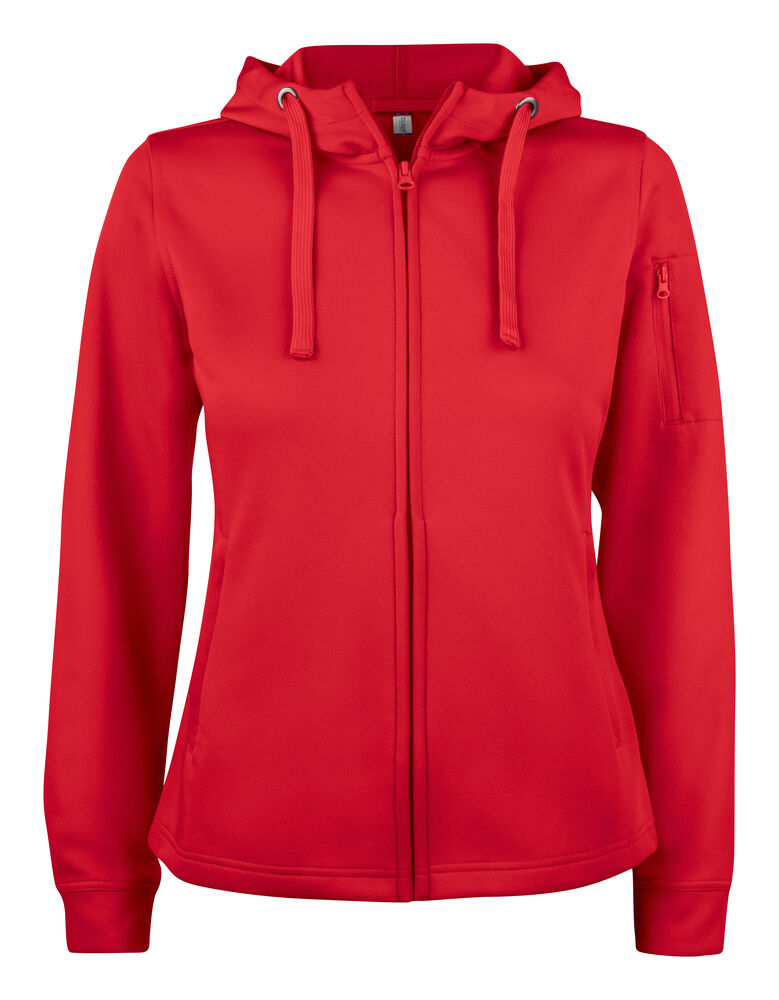 Clique Basic Active Hoody Full Zip Women - Billede 2