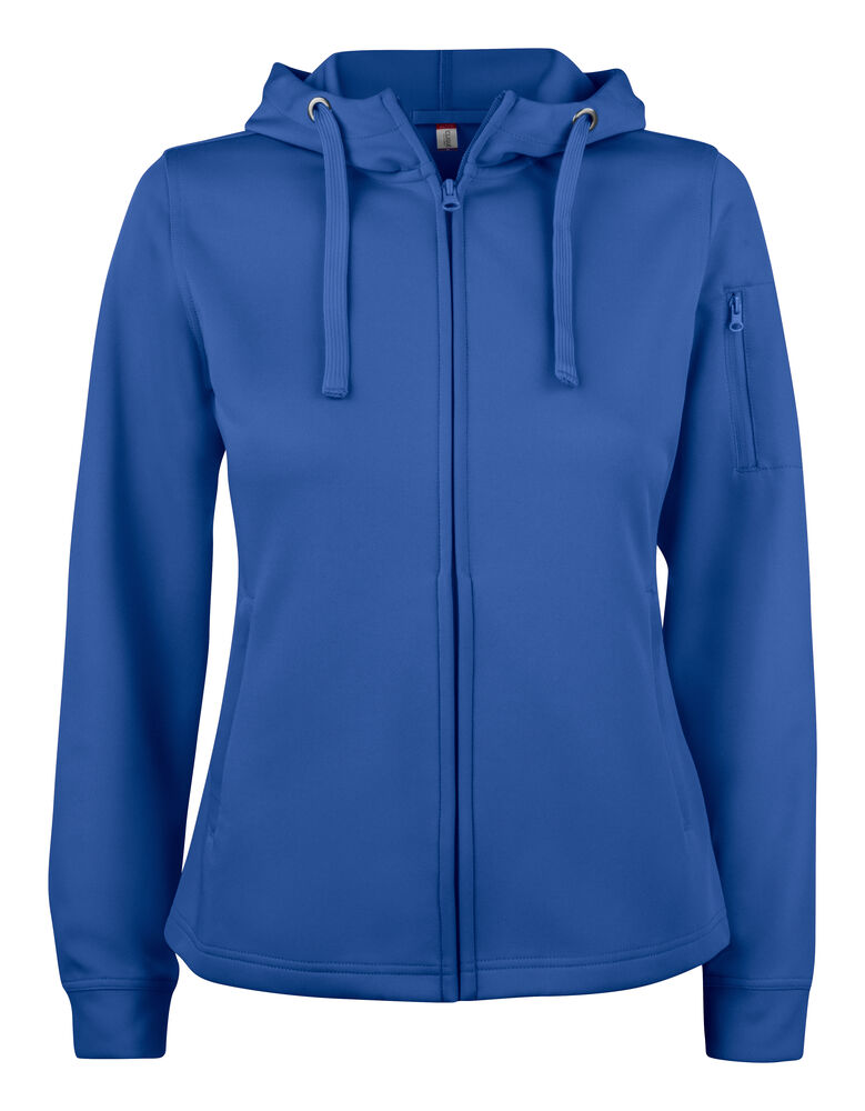 Clique Basic Active Hoody Full Zip Women - Billede 3