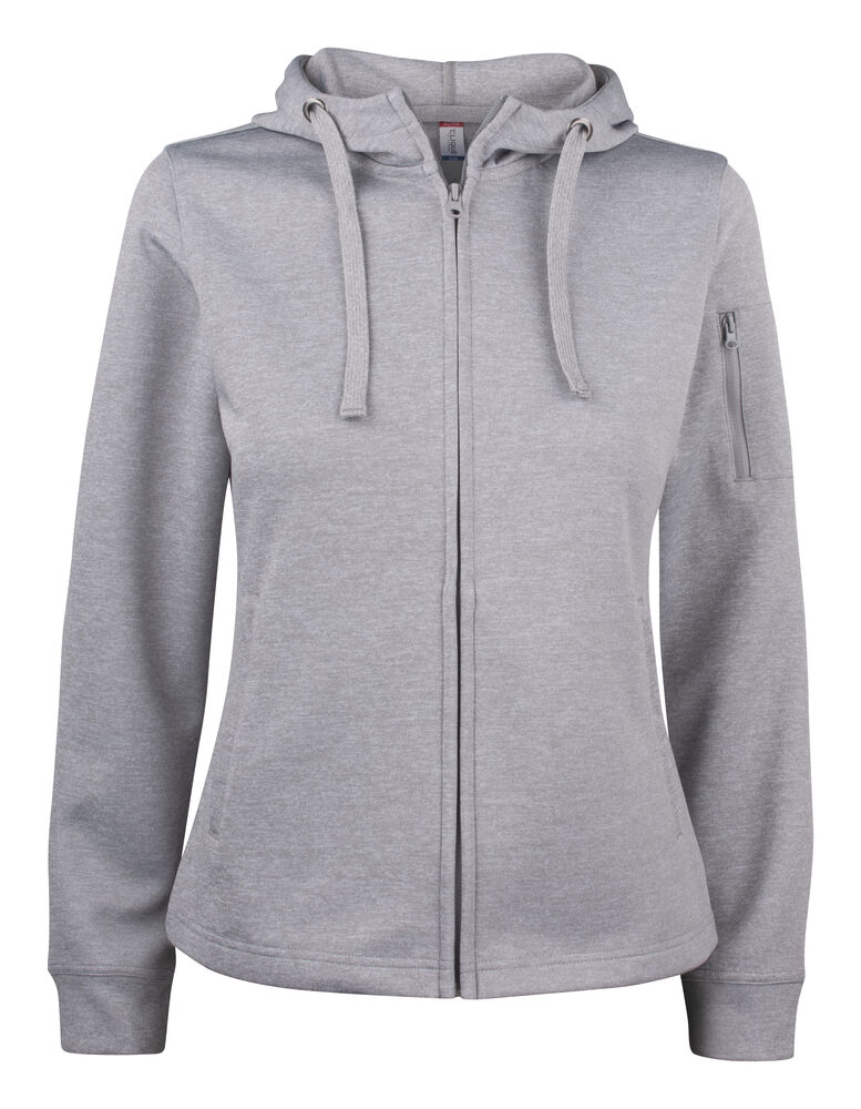Clique Basic Active Hoody Full Zip Women - Billede 5