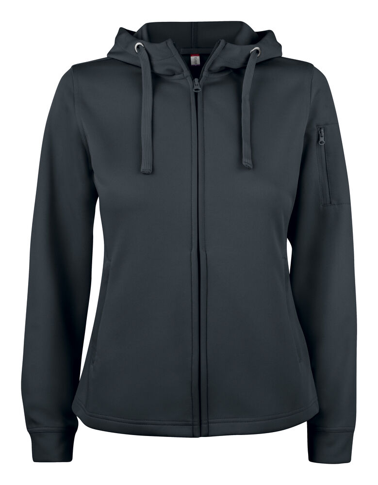 Clique Basic Active Hoody Full Zip Women - Billede 6
