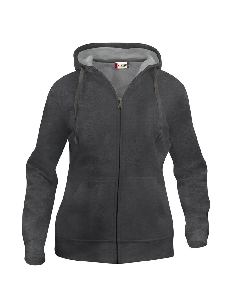 Clique Basic Hoody Full Zip Women - Billede 8