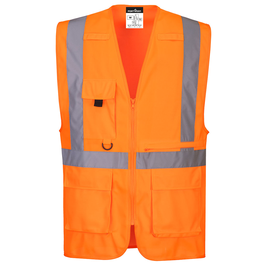 Hi-Vis Executive vest med tablet lomme