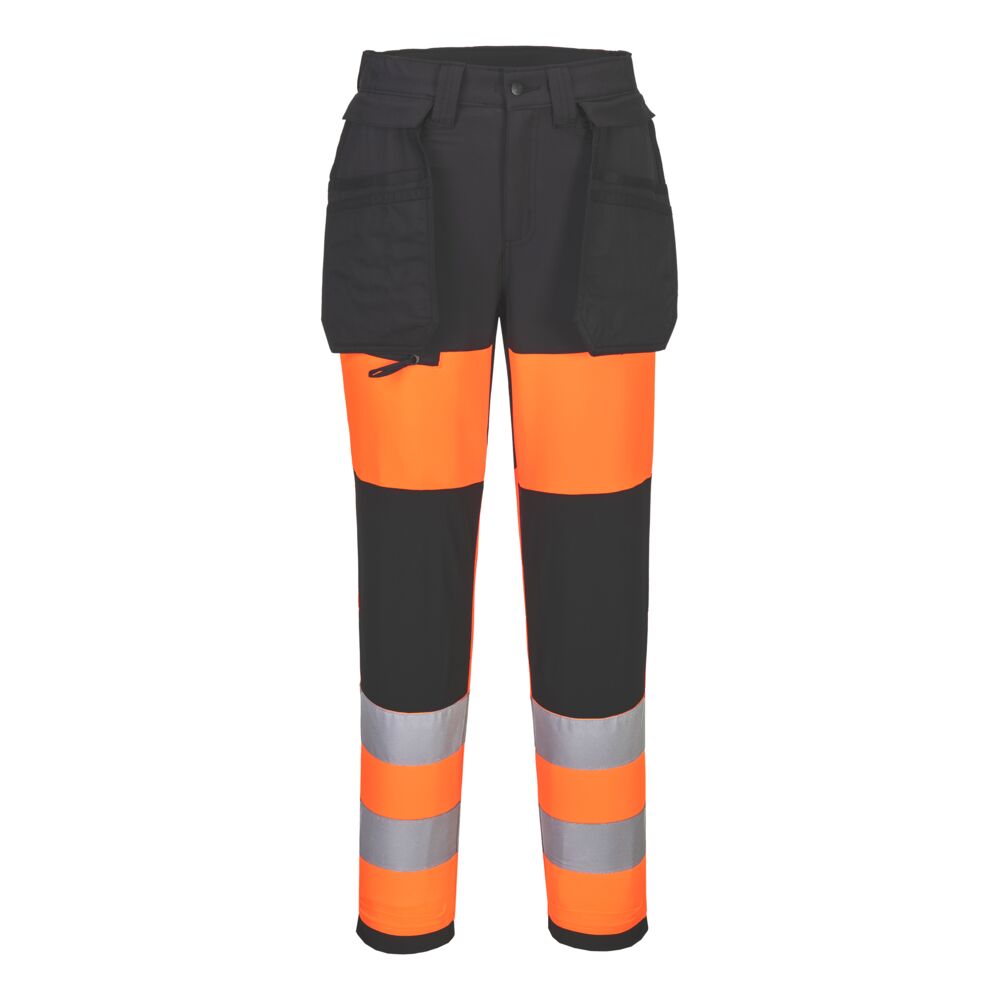 WX2 Eco dame hi-vis kl. I stretch bukser