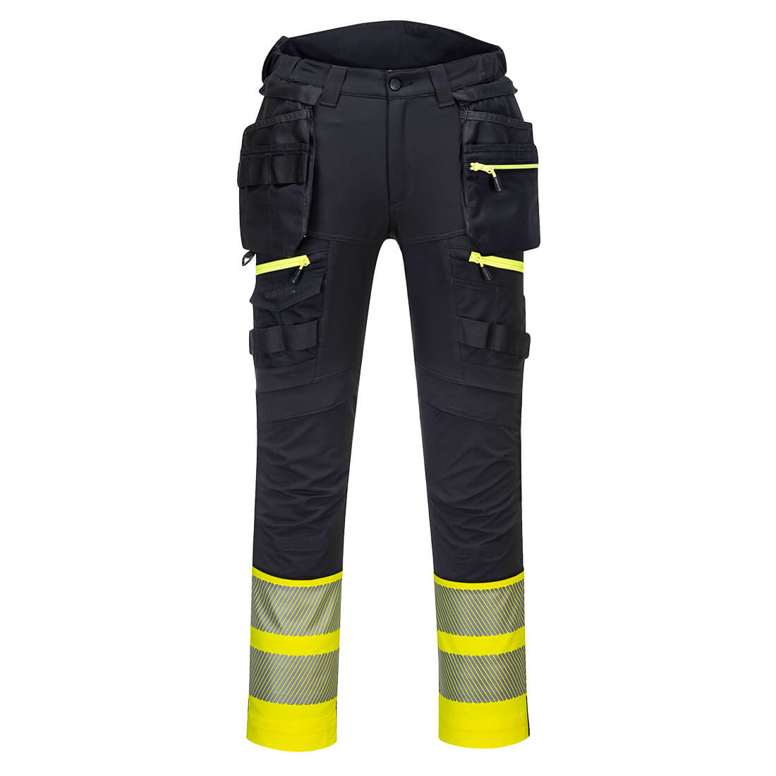 DX4 hi-vis klasse 1 bukser med aftagelige hængelommer