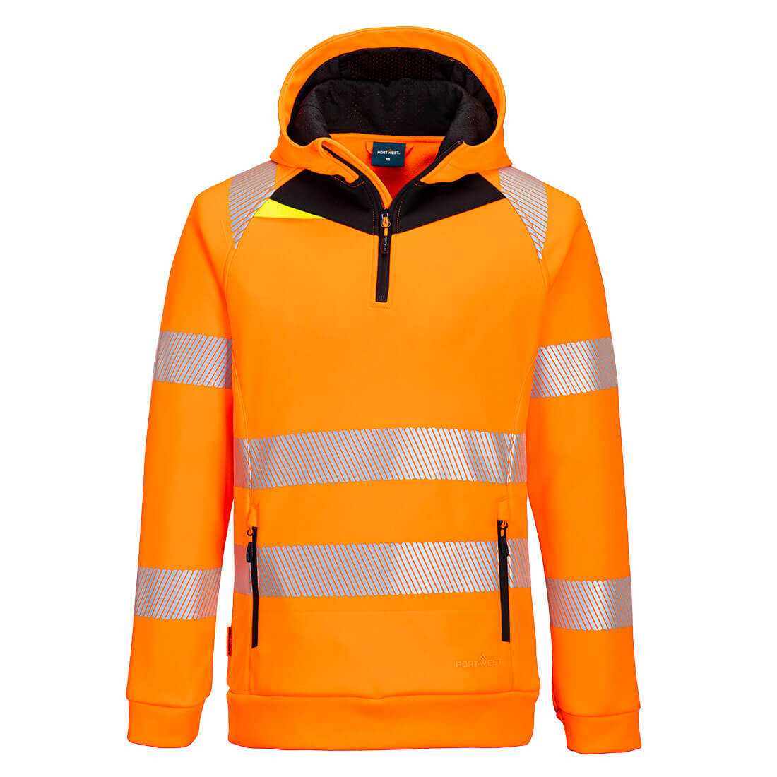 DX4 Hi-Vis hættetrøje med 1/4 lynlås