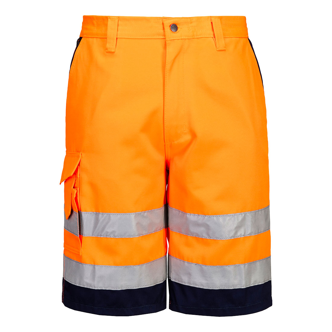 Hi-vis poly-bomuld short