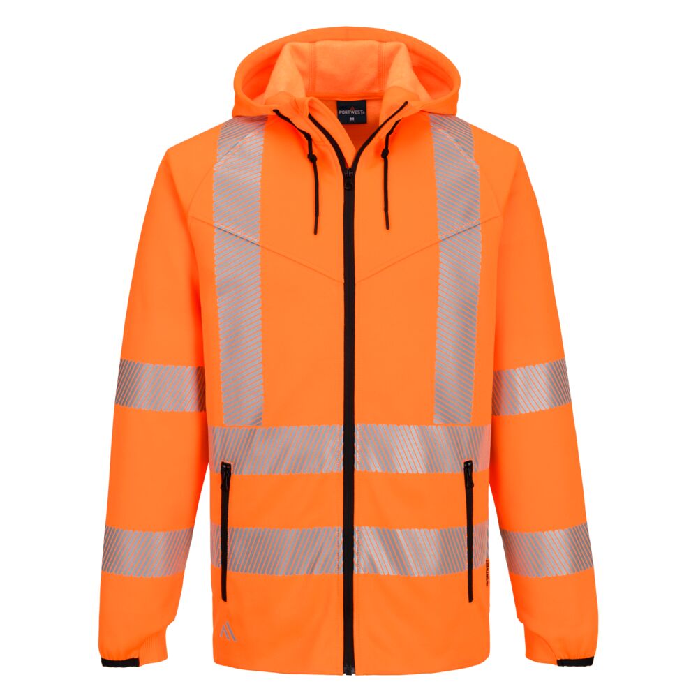 KX3 Sport Hi-Vis hættetrøje med lynlås