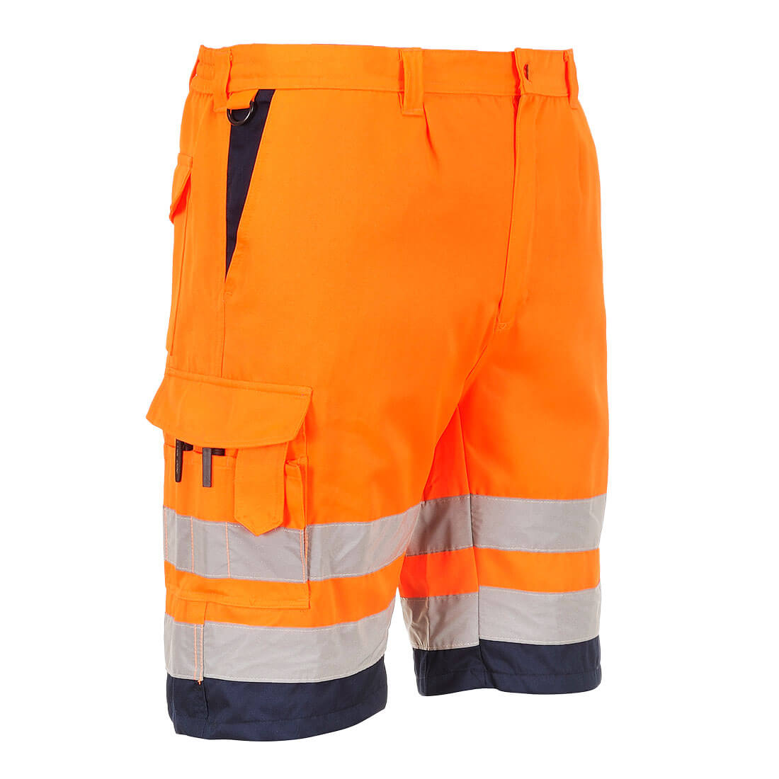 Hi-vis letvægts poly/bomulds shorts