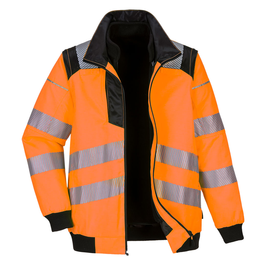 PW3 hi-vis 3 i 1 pilot jakke