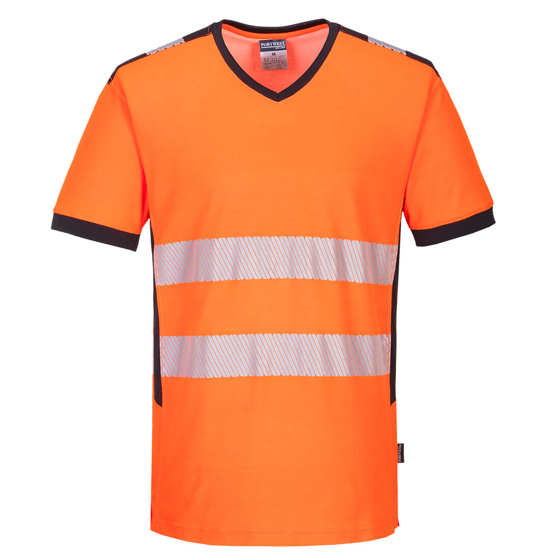 PW3 hi-vis v-hals t-shirts