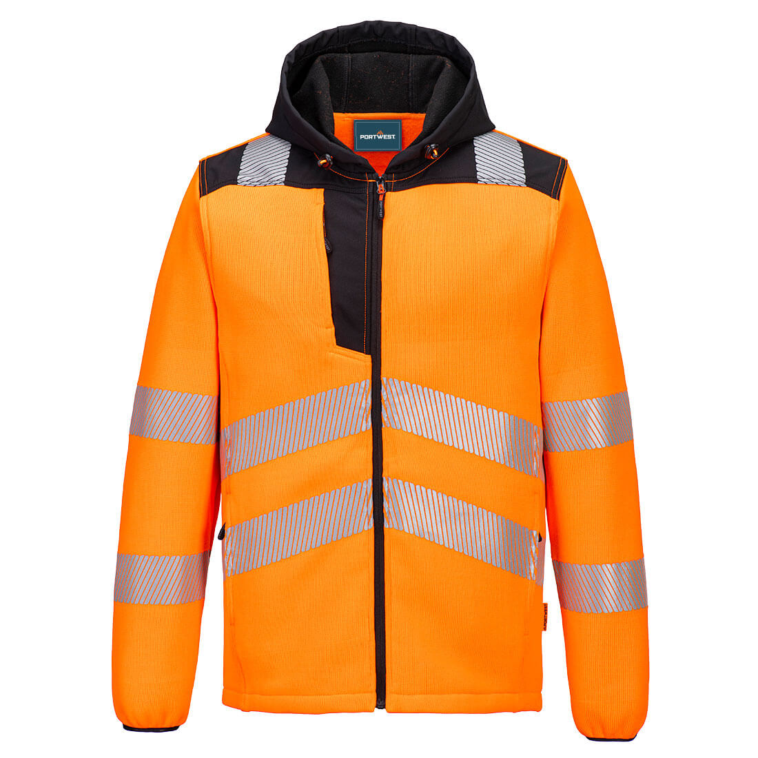 Hi-vis teknisk fleece