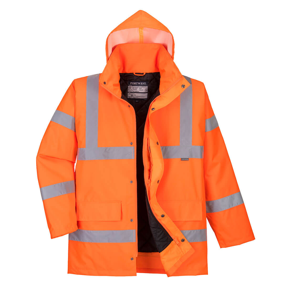 Hi-vis vinter trafikjakke
