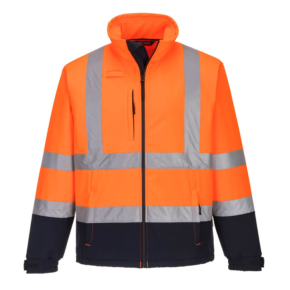 Hi-Vis kontrast softshell (3L)