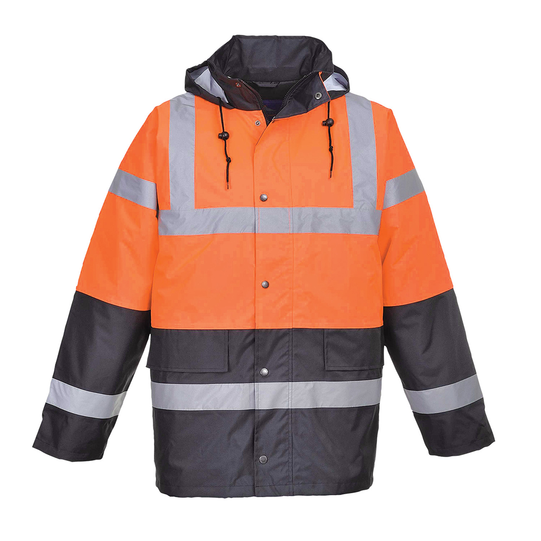 Hi-Vis 2 Farvet Trafikjakke
