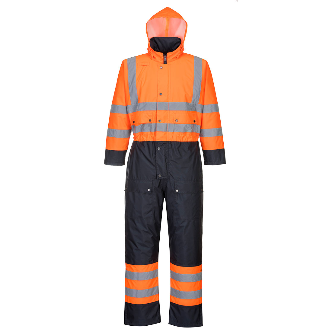 HI-VIS 2 Farvet Foret Kedeldragt