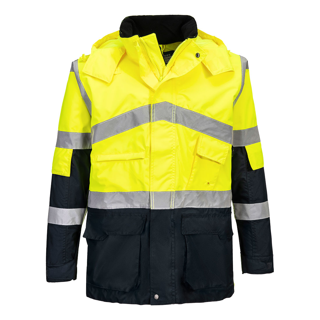 Hi-Vis 2-Farvet Åndbar Jakke
